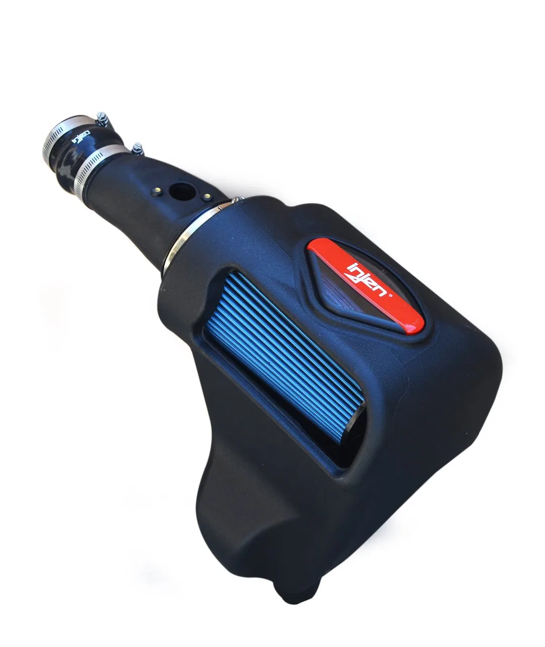 EVO1500 – INJEN Cold Air Intake, Black Polyethylene Tube Supernano-Web Blue Filter With Air Box